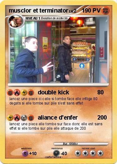 Pokemon musclor et terminator