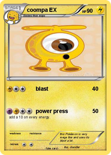 Pokemon coompa EX