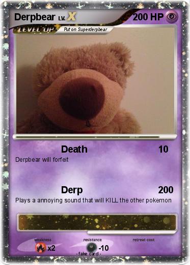 Pokemon Derpbear