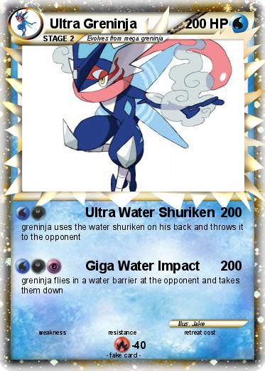 Pokemon Ultra Greninja