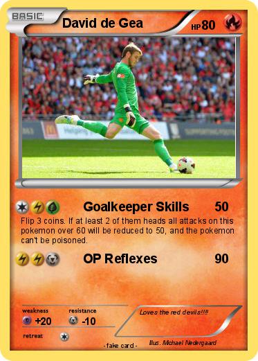 Pokemon David de Gea