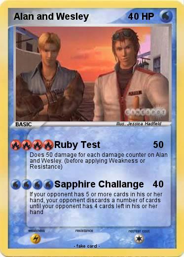 Pokemon Alan and Wesley