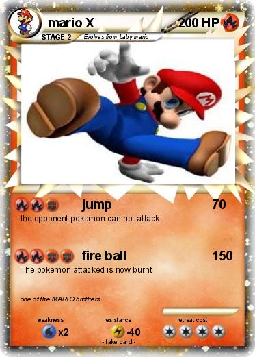 Pokemon mario X