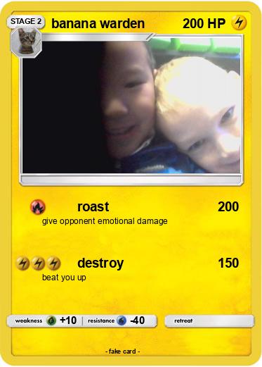 Pokemon banana warden