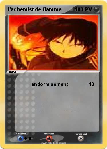 Pokemon l'achemist de flamme