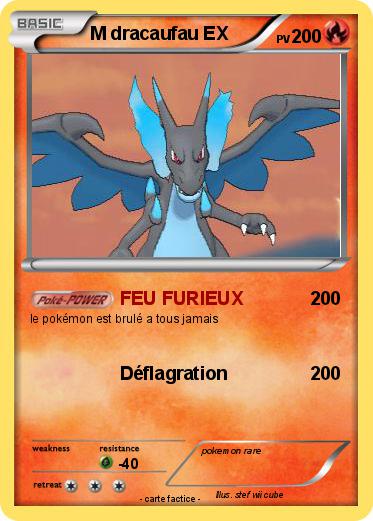 Pokemon M dracaufau EX