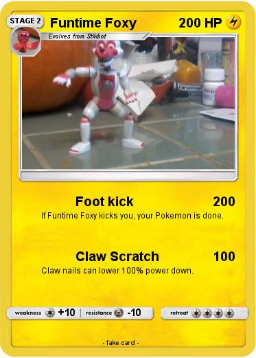 Pokemon Funtime Foxy