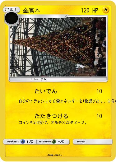 Pokemon 金属木