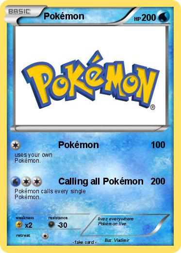 Pokemon Pokémon