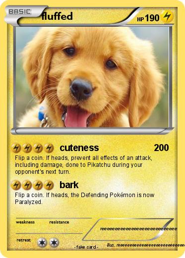 Pokemon fluffed