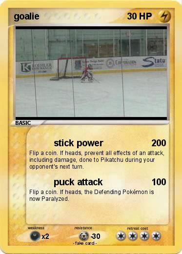Pokemon goalie