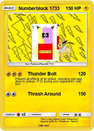Pokemon Numberblock 1733