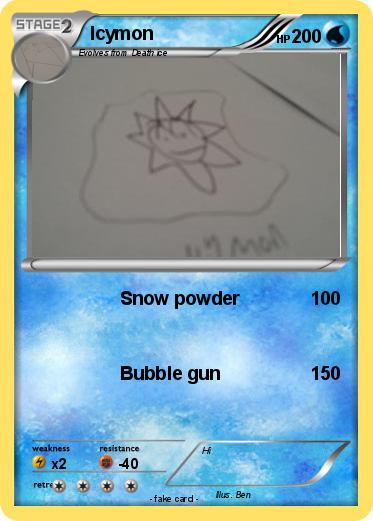 Pokemon Icymon
