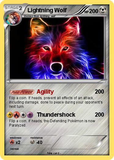 Pokemon Lightning Wolf