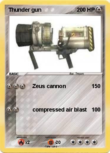 Pokemon Thunder gun