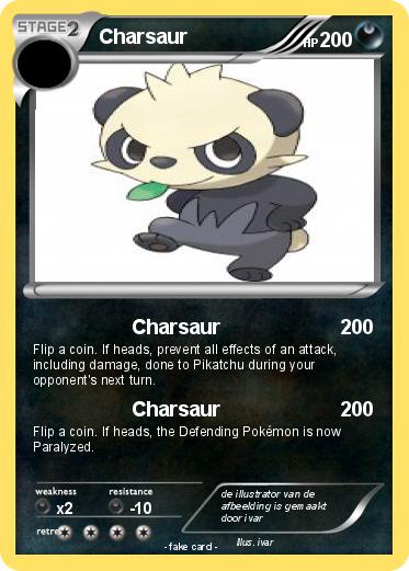Pokemon Charsaur
