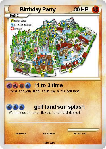 Pokemon Birthday Party