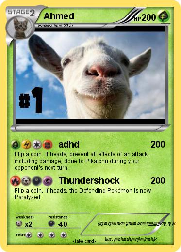 Pokemon Ahmed