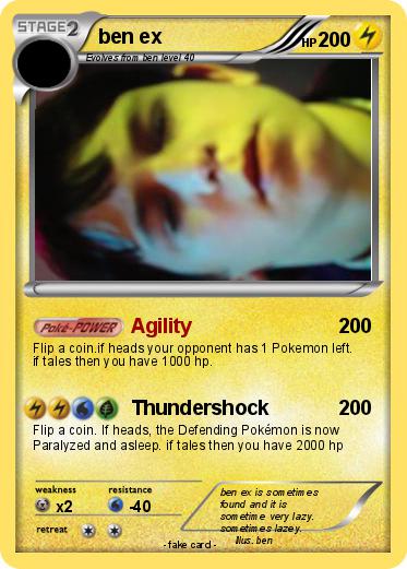 Pokemon ben ex