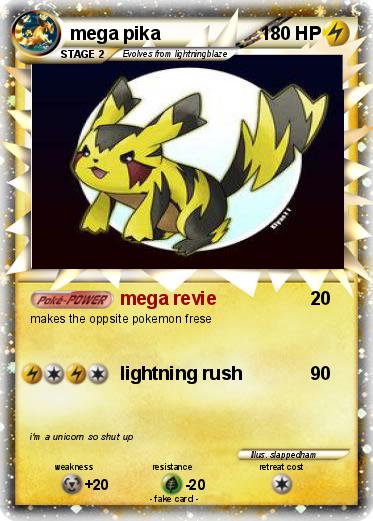 Pokemon mega pika