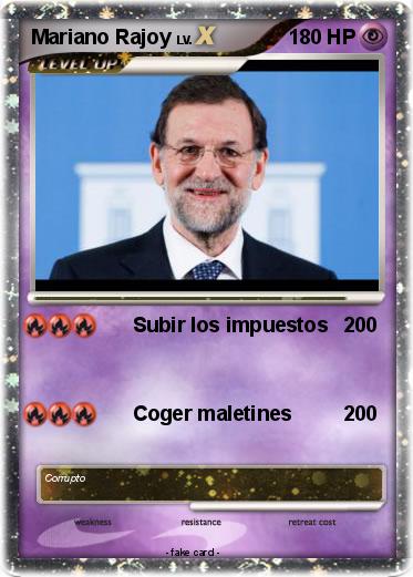 Pokemon Mariano Rajoy