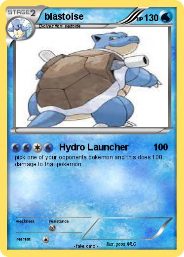 Pokemon blastoise