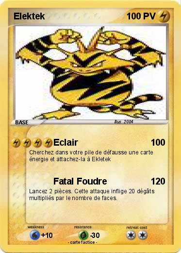 Pokemon Elektek