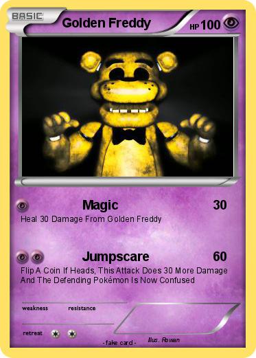 Pokemon Golden Freddy