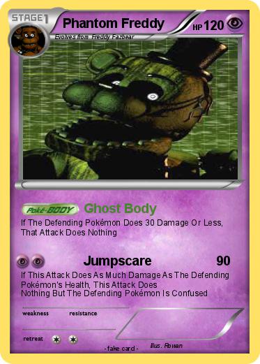 Pokemon Phantom Freddy