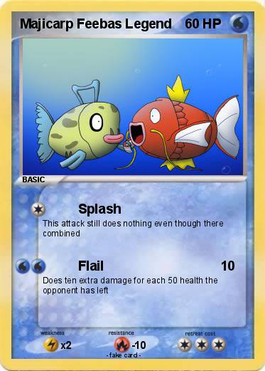 Pokemon Majicarp Feebas Legend
