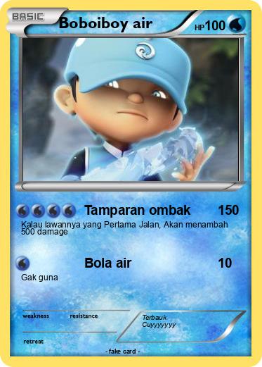 Pokemon Boboiboy air