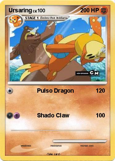 Pokemon Ursaring