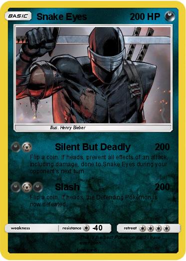 Pokemon Snake Eyes