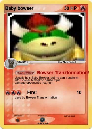 Pokemon Baby bowser