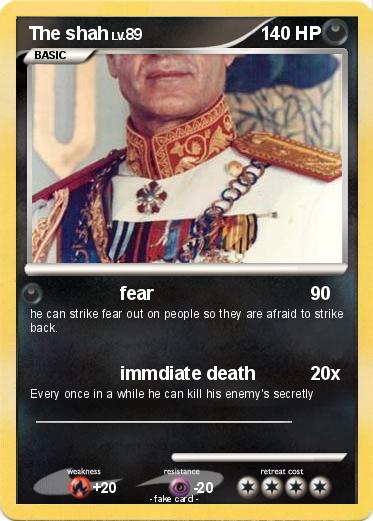 Pokemon The shah