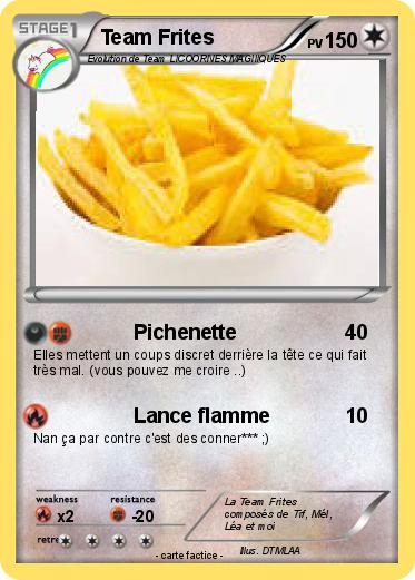 Pokemon Team Frites