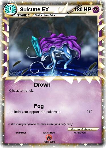 Pokemon Suicune EX