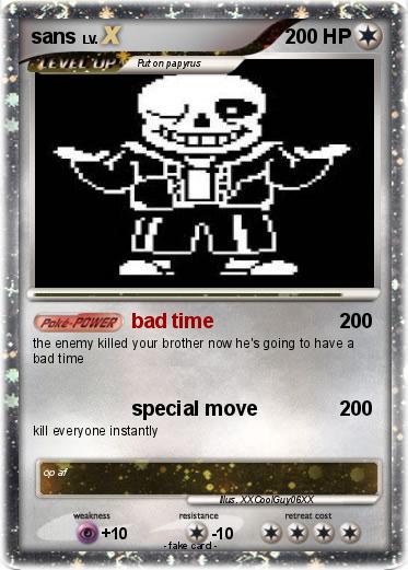Pokemon sans