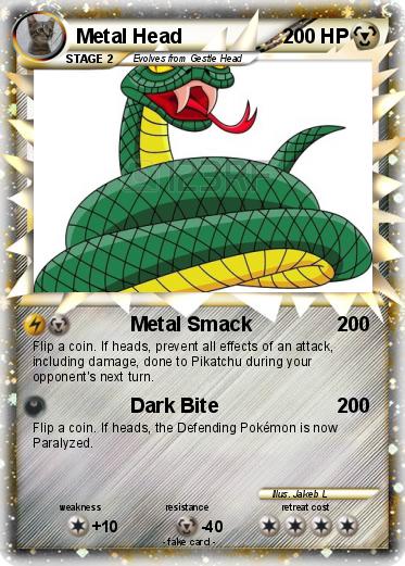 Pokemon Metal Head