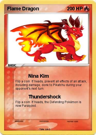 Pokemon Flame Dragon