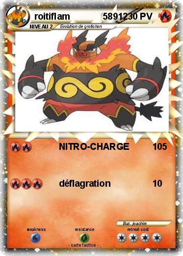 Pokemon roitiflam             58912
