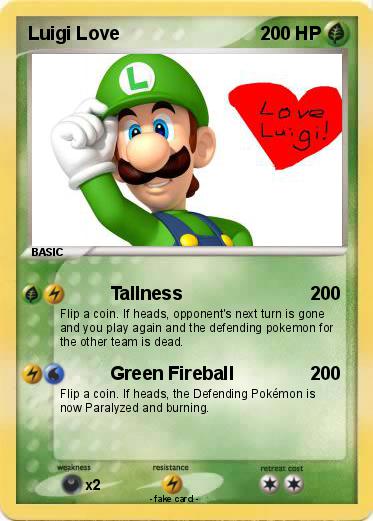 Pokemon Luigi Love