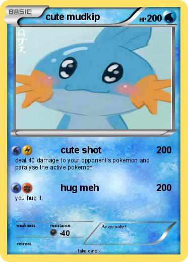 Pokemon cute mudkip