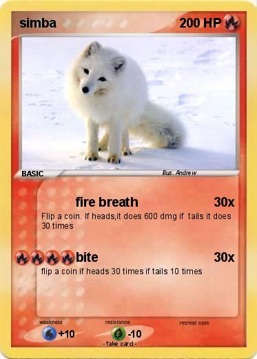 Pokemon simba