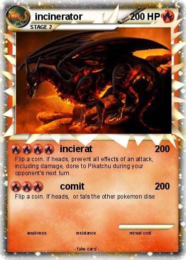 Pokemon incinerator