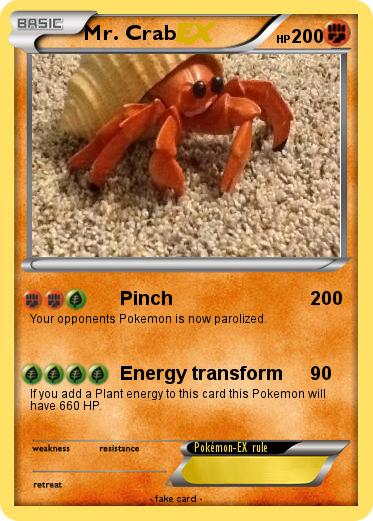 Pokemon Mr. Crab