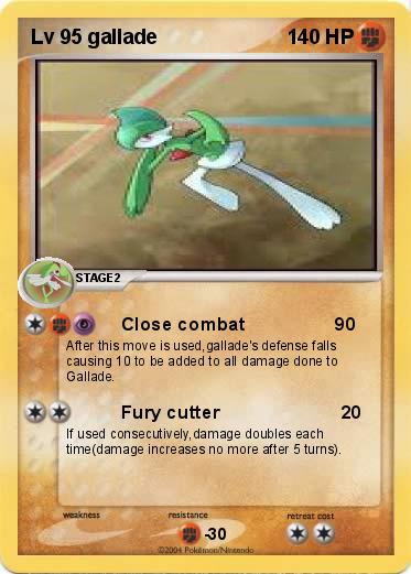 Pokemon Lv 95 gallade