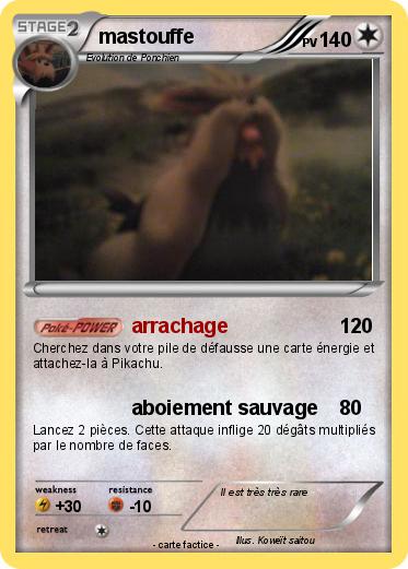 Pokemon mastouffe