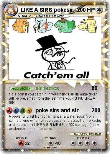 Pokemon LIKE A SIRS pokesir