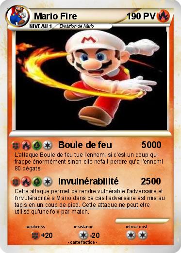 Pokemon Mario Fire